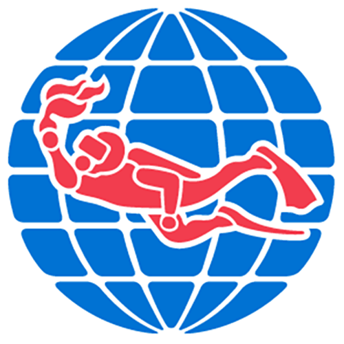 PADI instructor with over 10 years of experience logo